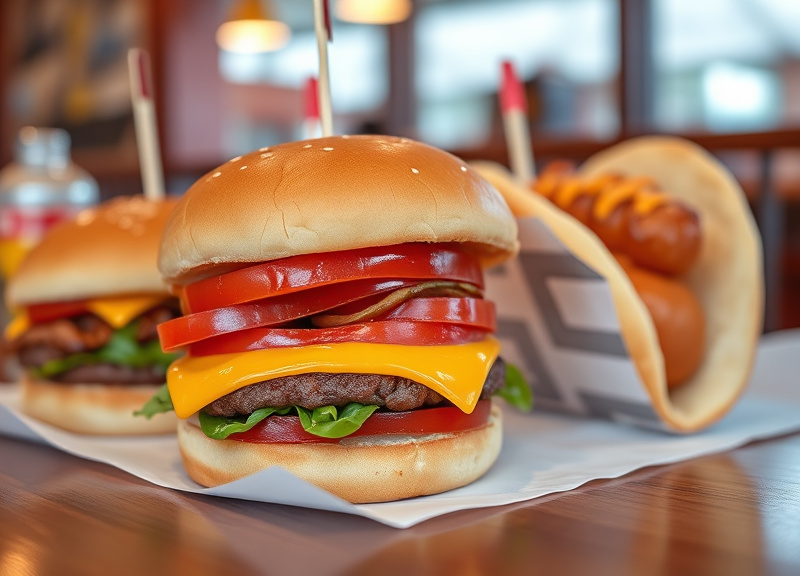 Burgers & Hot Dogs