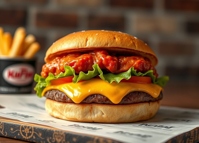 Burgers, Sandwiches & Wraps