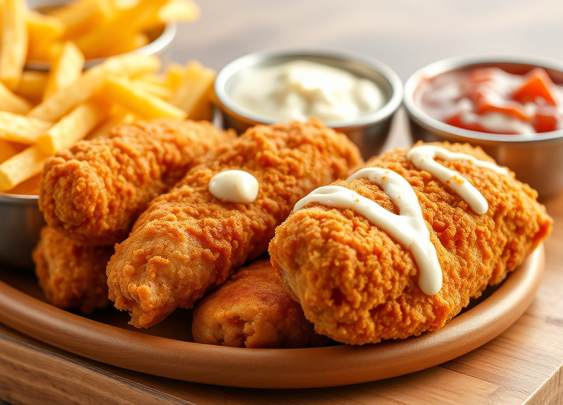 Chicken Tenders & Quesadilla